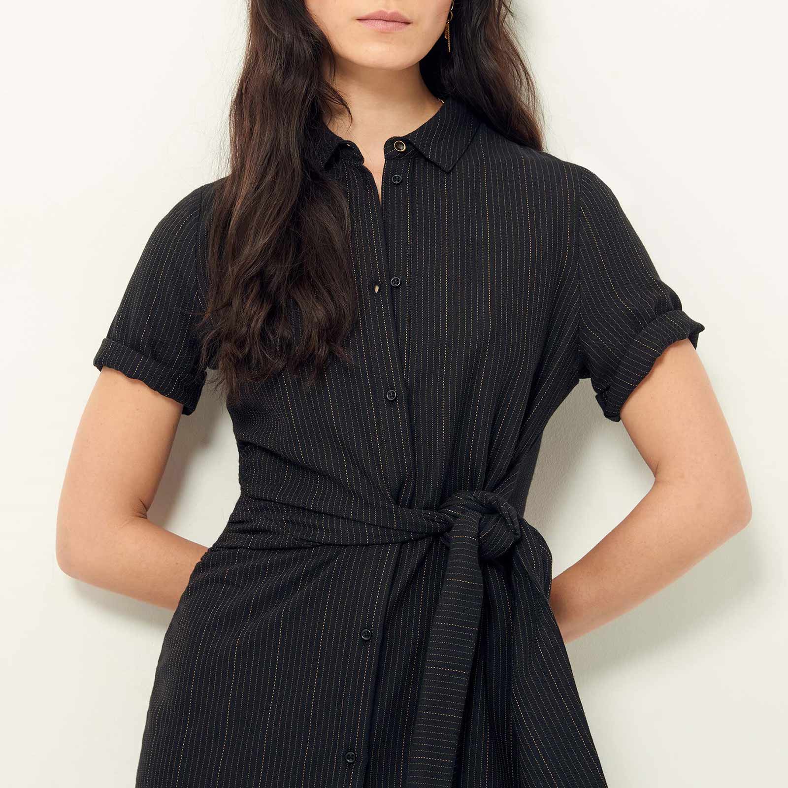 Christiana Dress blacktan - Image 3