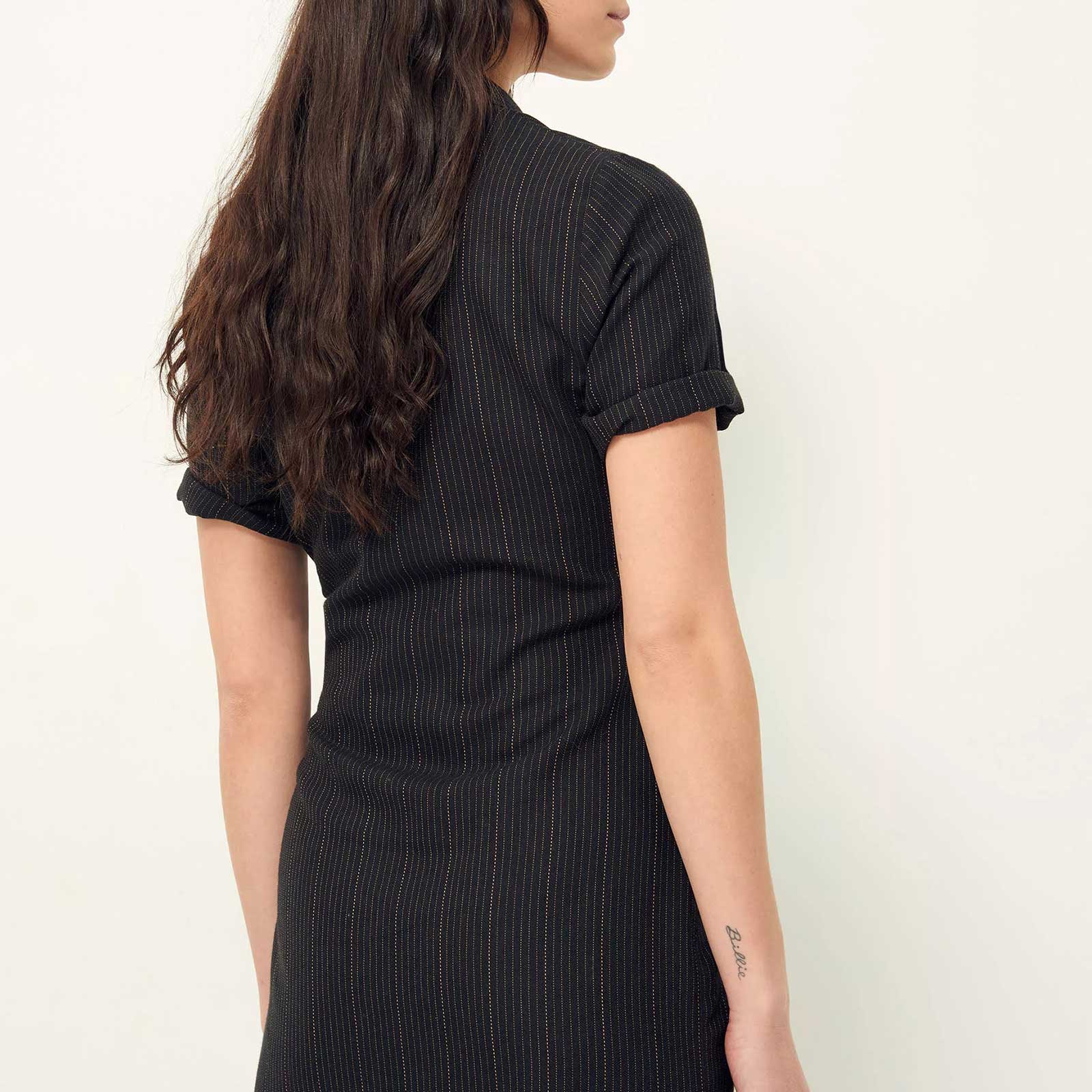 Christiana Dress blacktan - Image 4