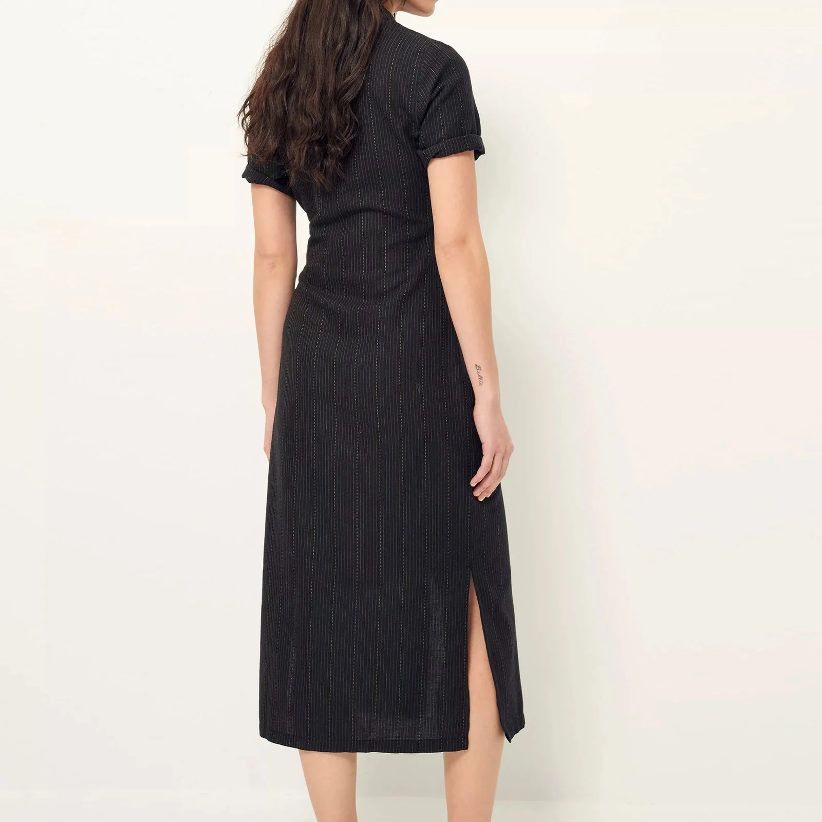 Christiana Dress blacktan - Image 6